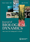 Journal of Biological Dynamics杂志封面